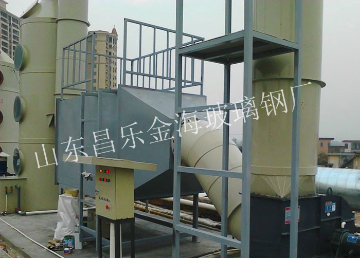 山東玻璃鋼洗滌塔